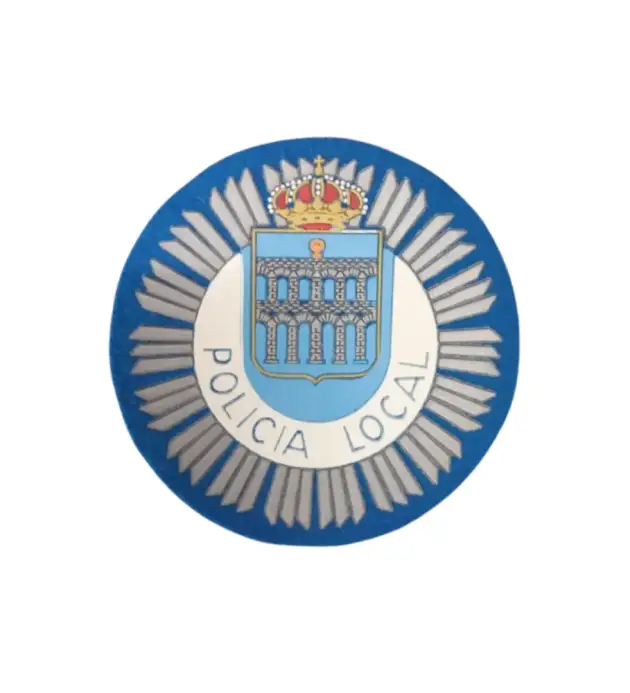 EMBLEMA CIRCULAR DE LA POLICIA LOCAL